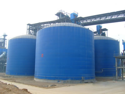 同心水泥钢板库改造