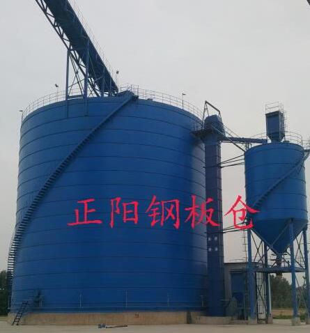同心大型矿粉钢板库