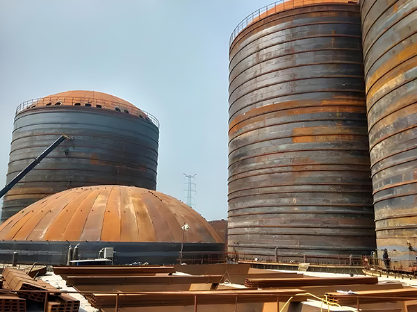 同心焦粉钢板仓